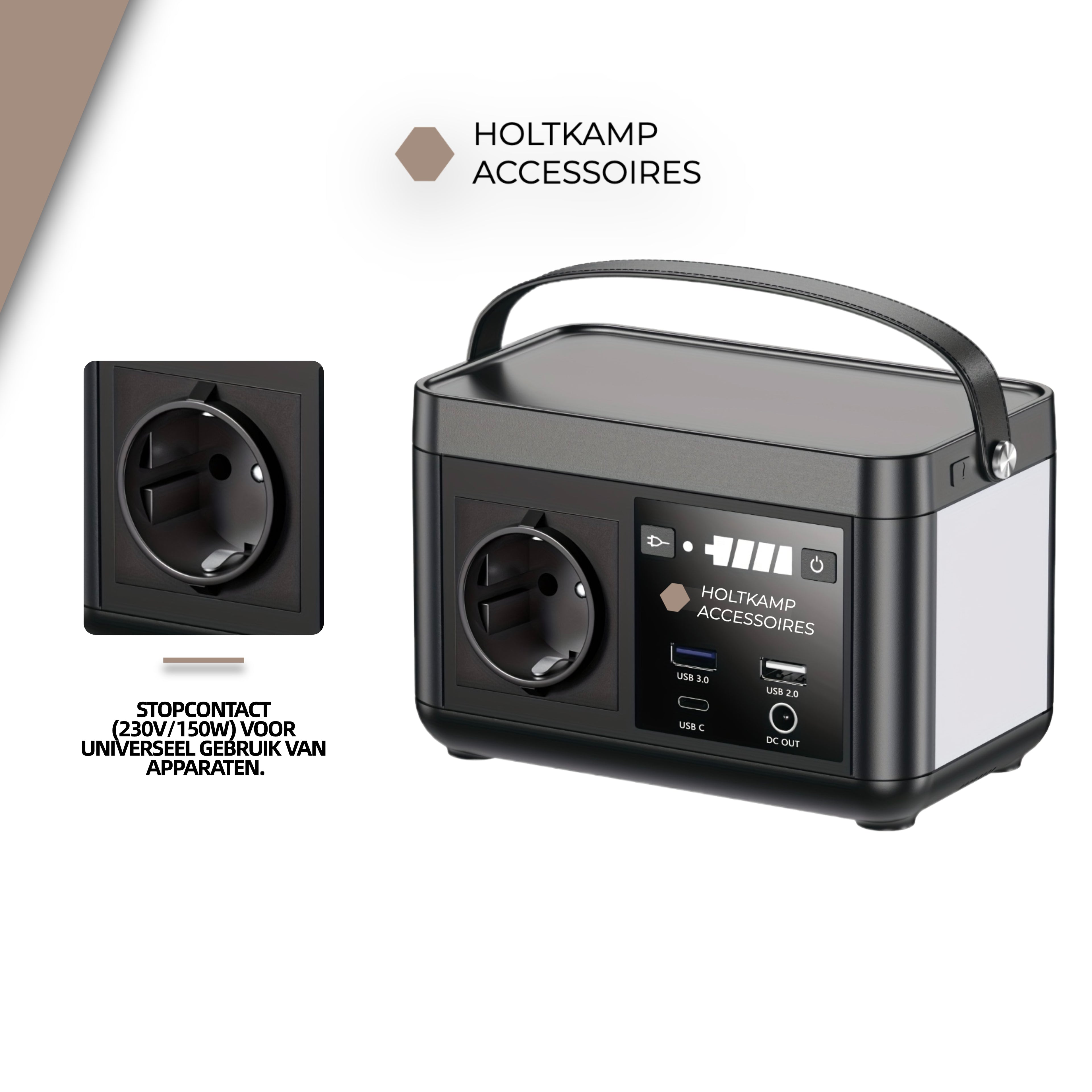 StroomGenerator NoodStroom | NoodPakket NoodSituatie | Holtkamp Accessoires